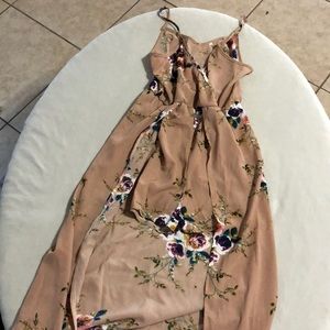 Floral Jumpsuit dress women’s size medium